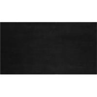 KURZFLORTEPPICH Soft Zone,rutschfeste Unterseite,schwarz - Schwarz, Kunststoff (110/60cm) - tectake