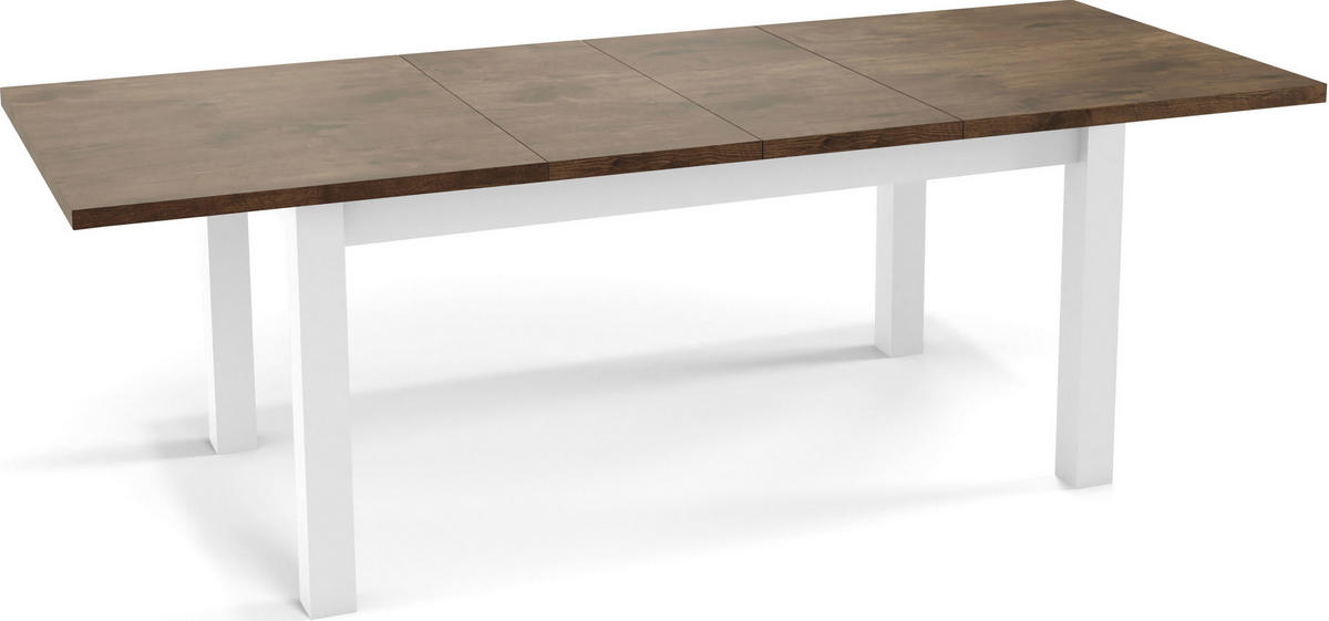 ESSTISCH Molly rechteckig ausziehbar, Lefkas Eiche 160-240/90/75 cm - Alteiche/Braun, Holz/Holzwerkstoff (90/240/75cm) - WFL GROUP