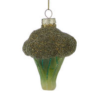 BAUMANHÄNGER Hang On Brokkoli - Grün, Glas (6/8/7cm) - Butlers