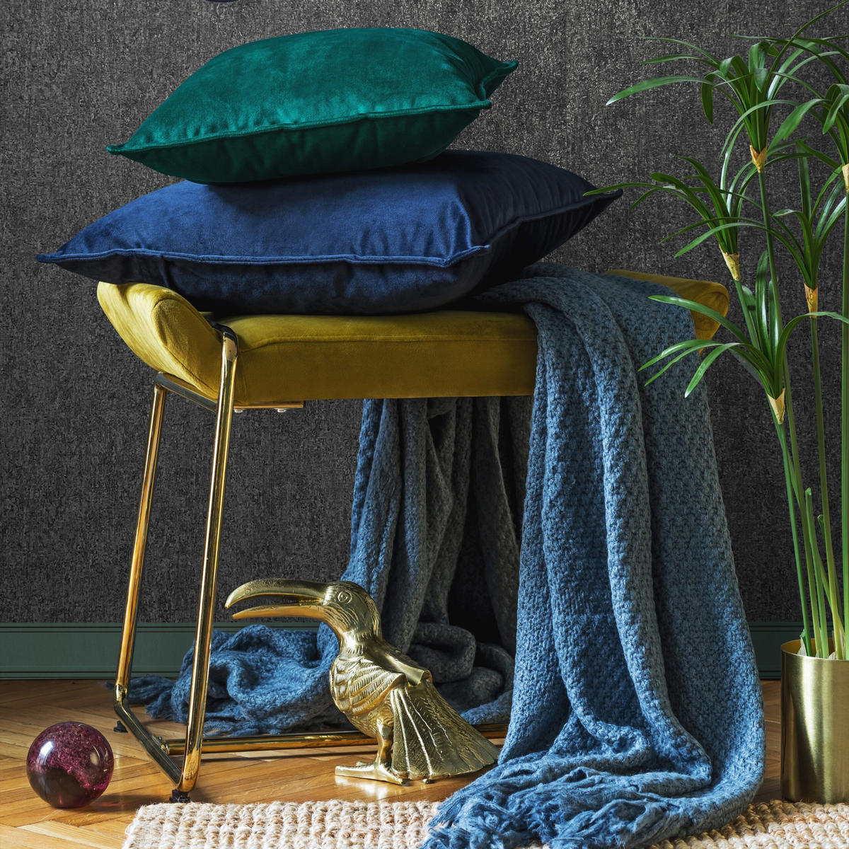 VLIESTAPETE Betonoptik Tapete anthrazit - Anthrazit, Papier (53/1005cm) - marburg