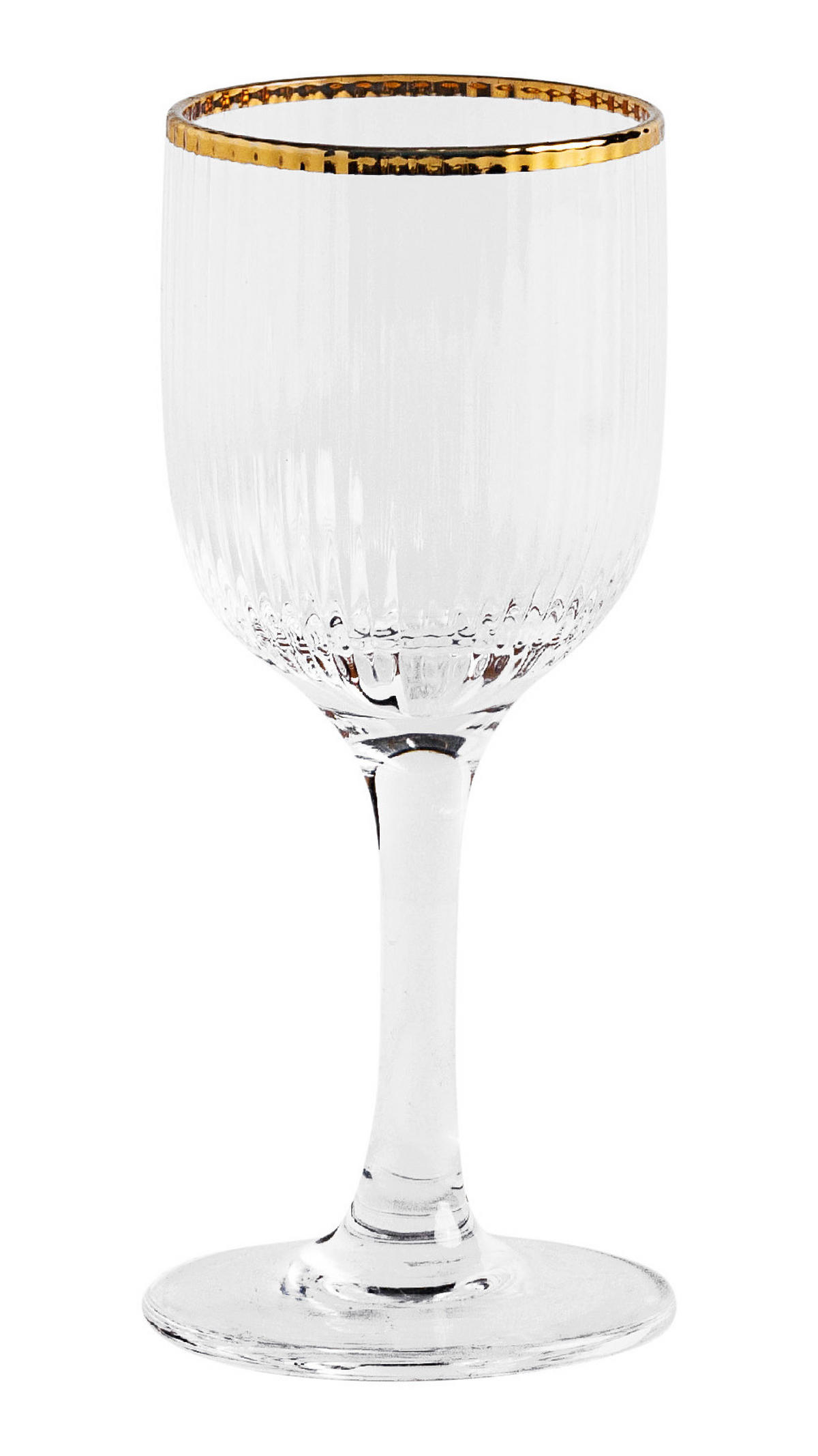 SCHNAPSGLAS Vanesa - Goldfarben, Glas (0.04L) - home&you