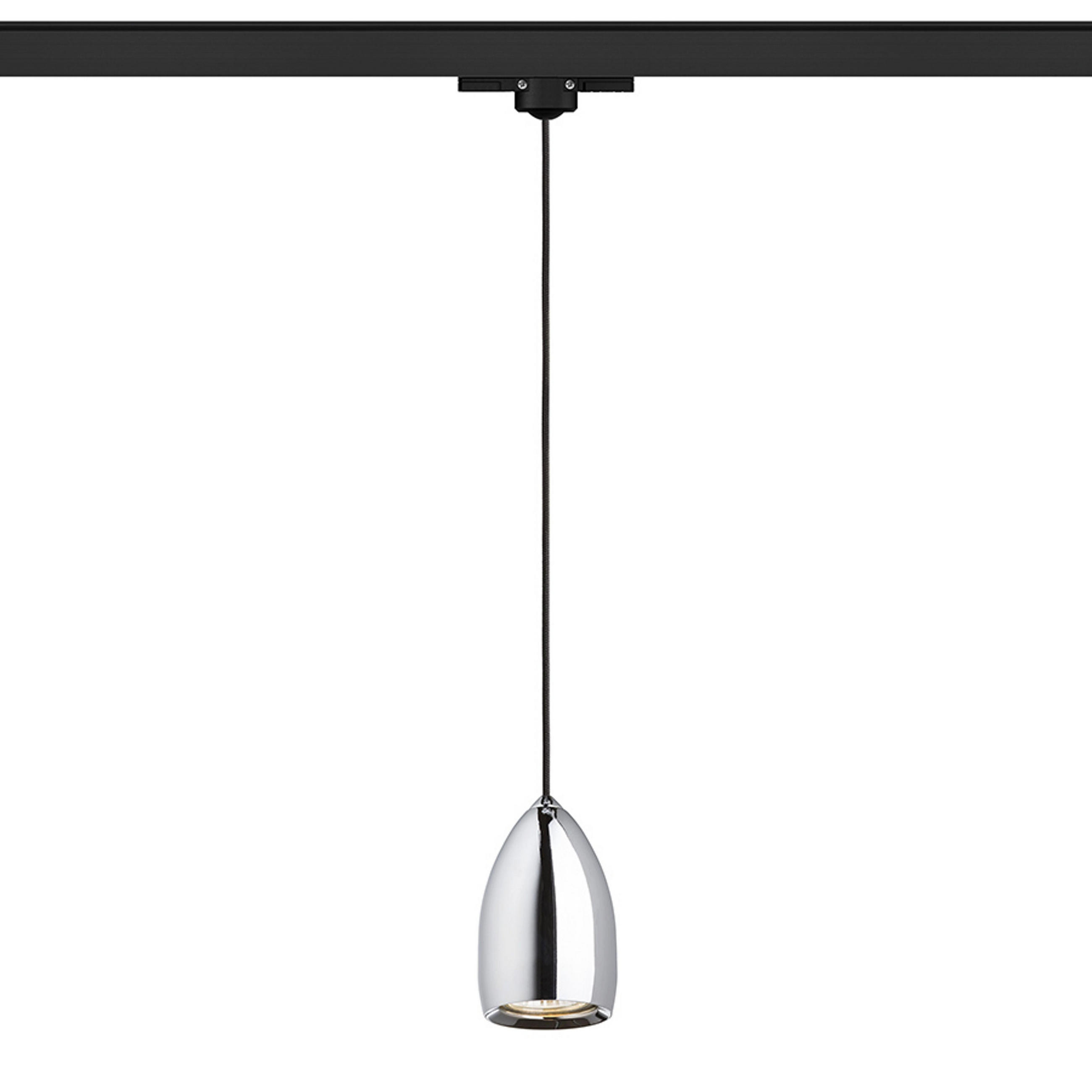 DECKENLEUCHTE BABADES Chrom 35 W - Chromfarben, Metall (30/30/20cm) - Rendl