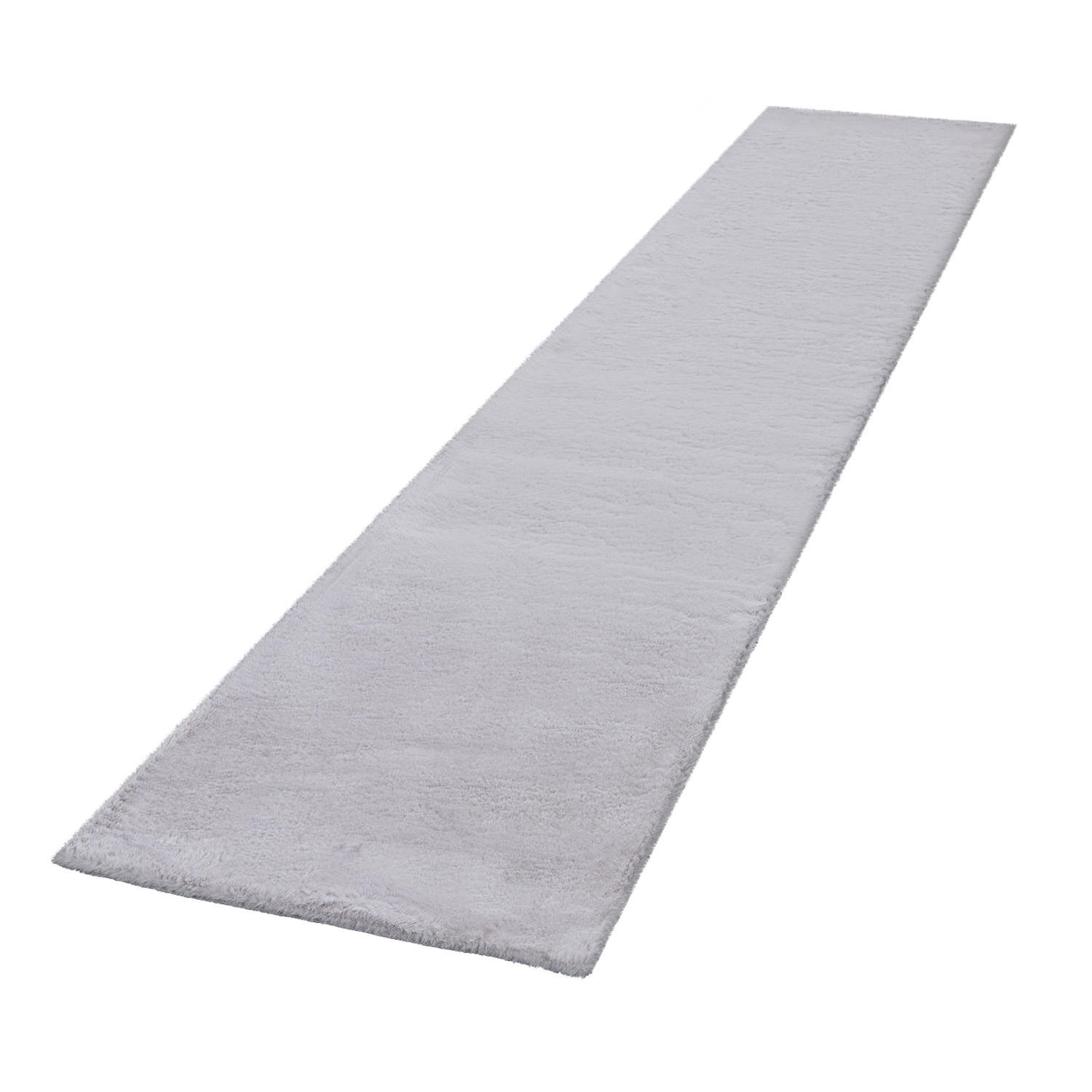 HOCHFLORTEPPICHE Grau 80 x 150 cm - Grau, Kunststoff (80/150cm) - TT Home