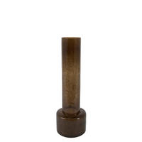 VASE Borando - Braun - 13.5/13.5/40.5 cm - Braun, Glas (40.5cm) - Light & Living