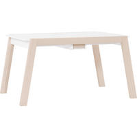 TISCH AUSZIEHBAR SPOT - Weiß, Holzwerkstoff (104/146/76cm)