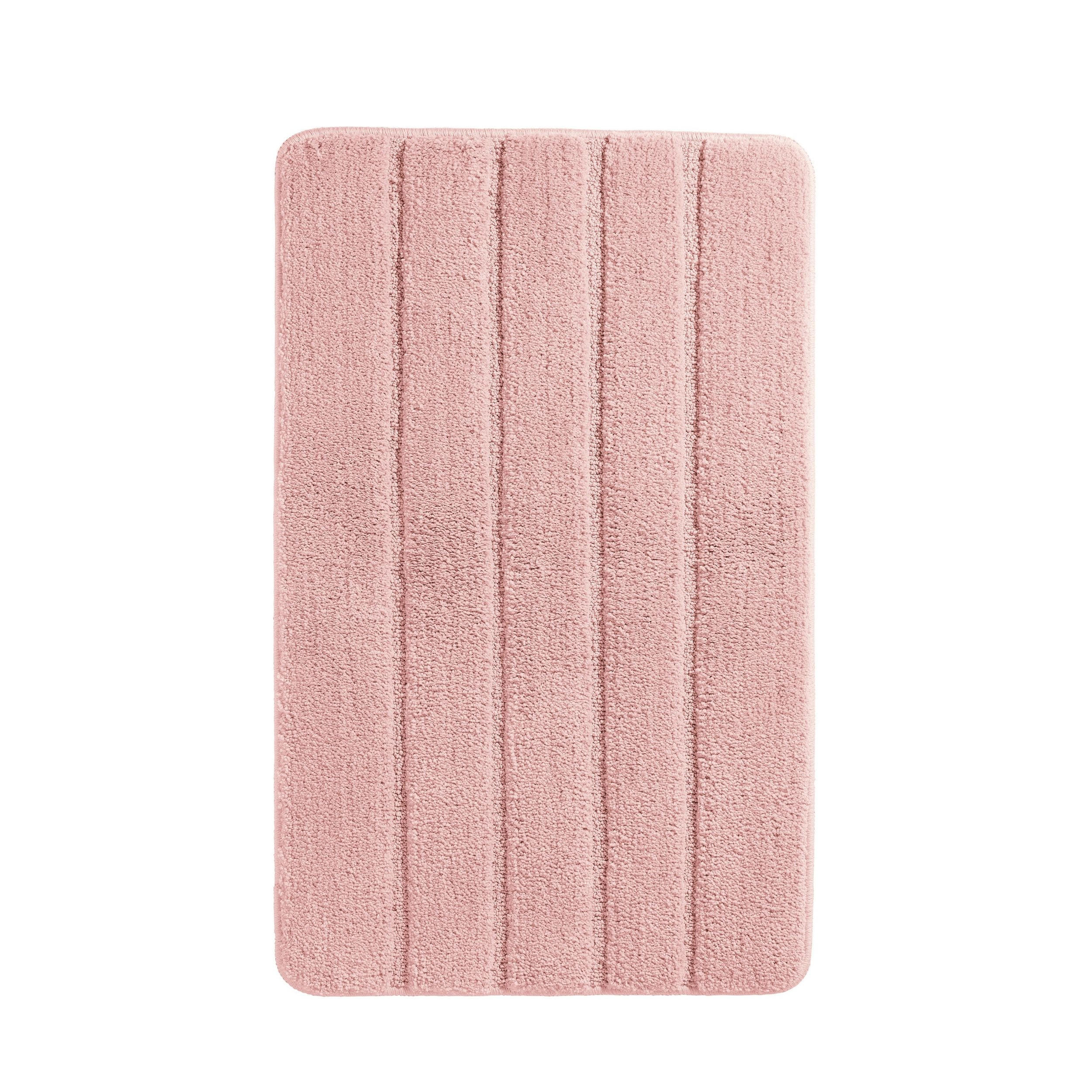 BADTEPPICH Milano - 100% Polyester - 60x100 cm - Puderrosa - Rosa, Textil (60/100cm) - SCHIESSER