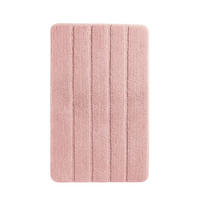 BADTEPPICH Milano - 100% Polyester - 60x100 cm - Puderrosa - Rosa, Textil (60/100cm) - SCHIESSER