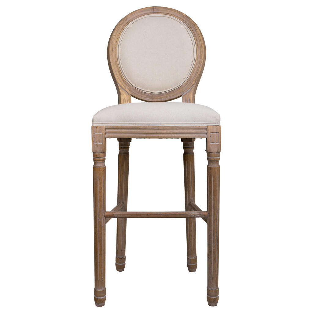 HOCKER 52x46x116 cm - Beige, Naturmaterialien (52/116/46cm) - Wanderlust