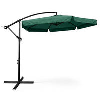 SONNENSCHRIM Grün 245/300 cm - Schwarz/Grün, Metall (300/300cm) - Akord