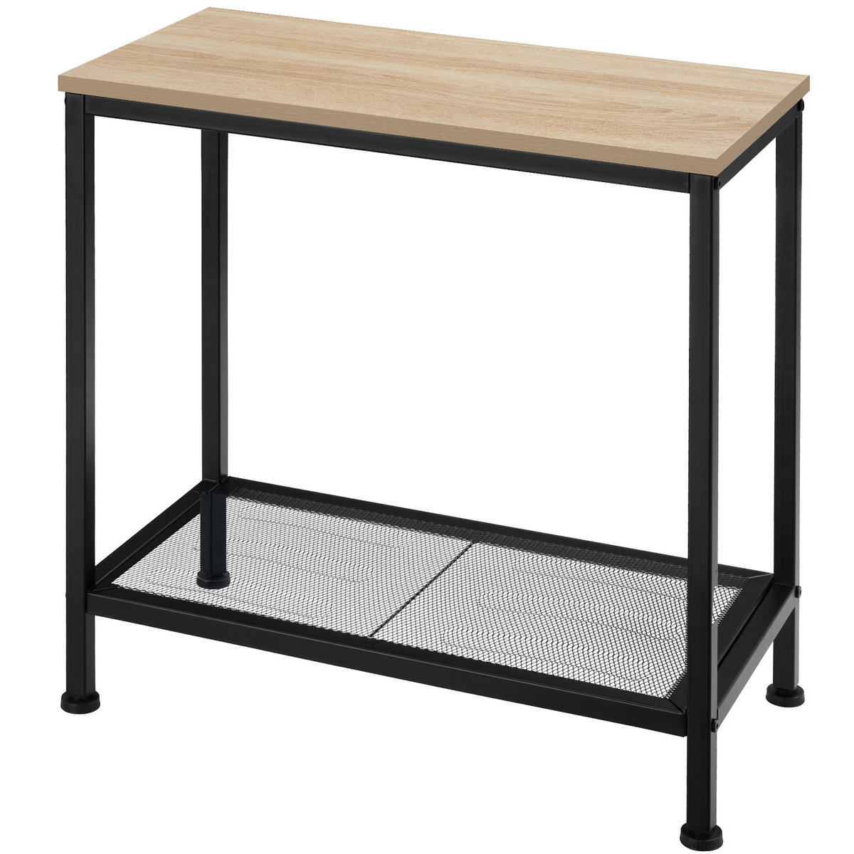 BEISTELLTISCH Filton,60 x 30,5 x 60,5 cm,Industrial Holz hell, Eiche Sonoma - Naturfarben, Holz (60/30.5/60.5cm) - tectake
