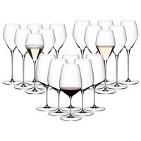 WEIN- UND SEKTGLÄSER Veloce transparent 18er Set - Transparent, Glas - Riedel