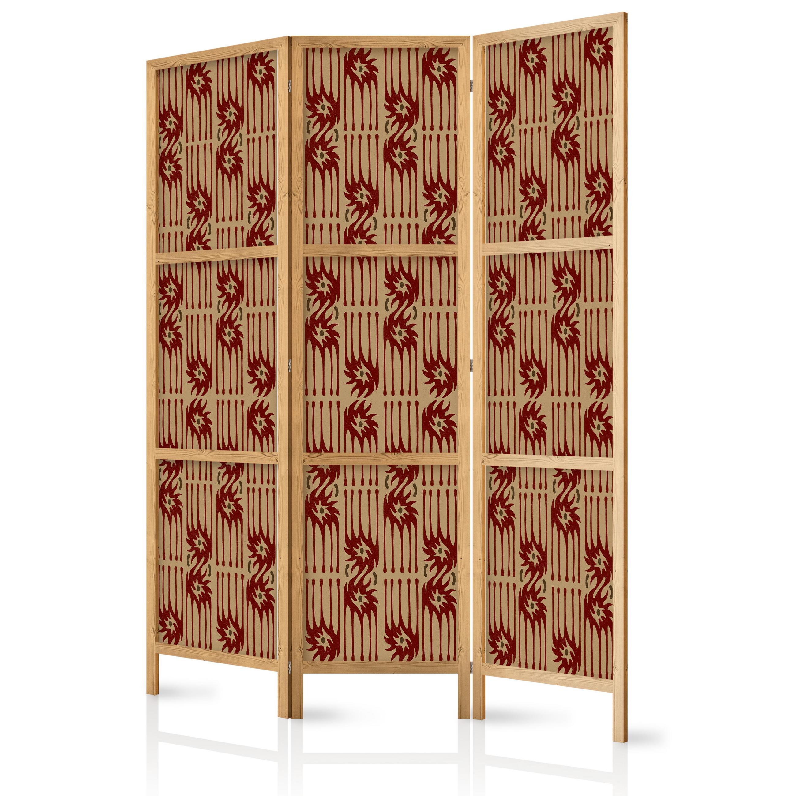 Muralo Paravent Braun 135x172x3 cm