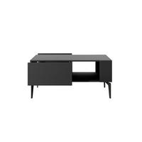 COUCHTISCH Task Grau 64x97x46 - Grau, Holzwerkstoff (64/97/46cm) - AKL FURNITURE