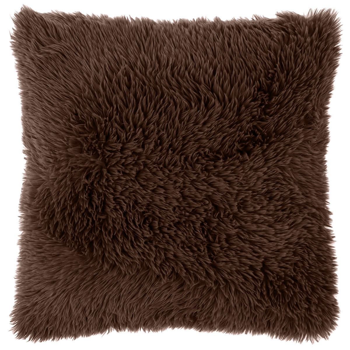 DEKOKISSEN Mats Braun 45/45/8 cm - Braun, Textil (45/45cm) - Unique Living