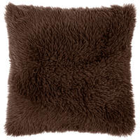 DEKOKISSEN Mats Braun 45/45/8 cm - Braun, Textil (45/45cm) - Unique Living