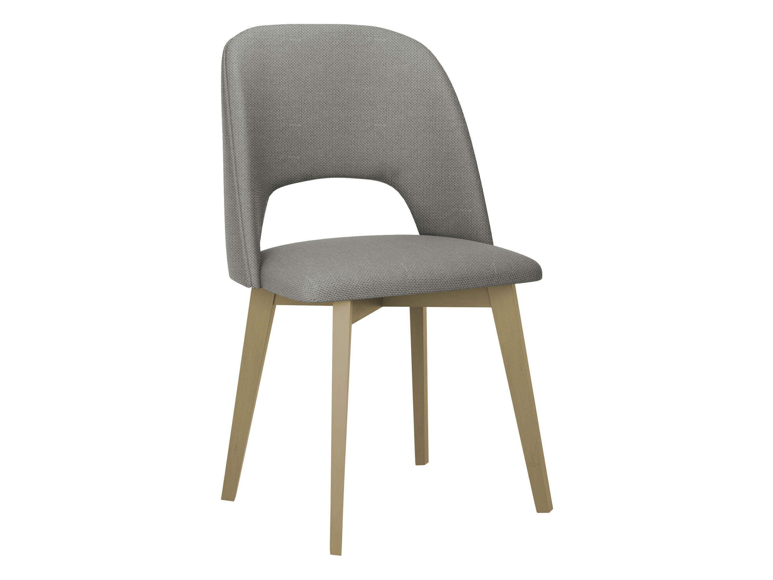 STUHL Monti 4, Holzfarbe: Sonoma - Eichefarben/Grau, Holz (48/83/54cm) - MIRJAN24