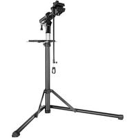FAHRRADMONTAGESTÄNDER Jan,inklusive Vorderrad-Stabilisator,grau/schwarz - Schwarz/Grau, Textil (81/169cm) - tectake
