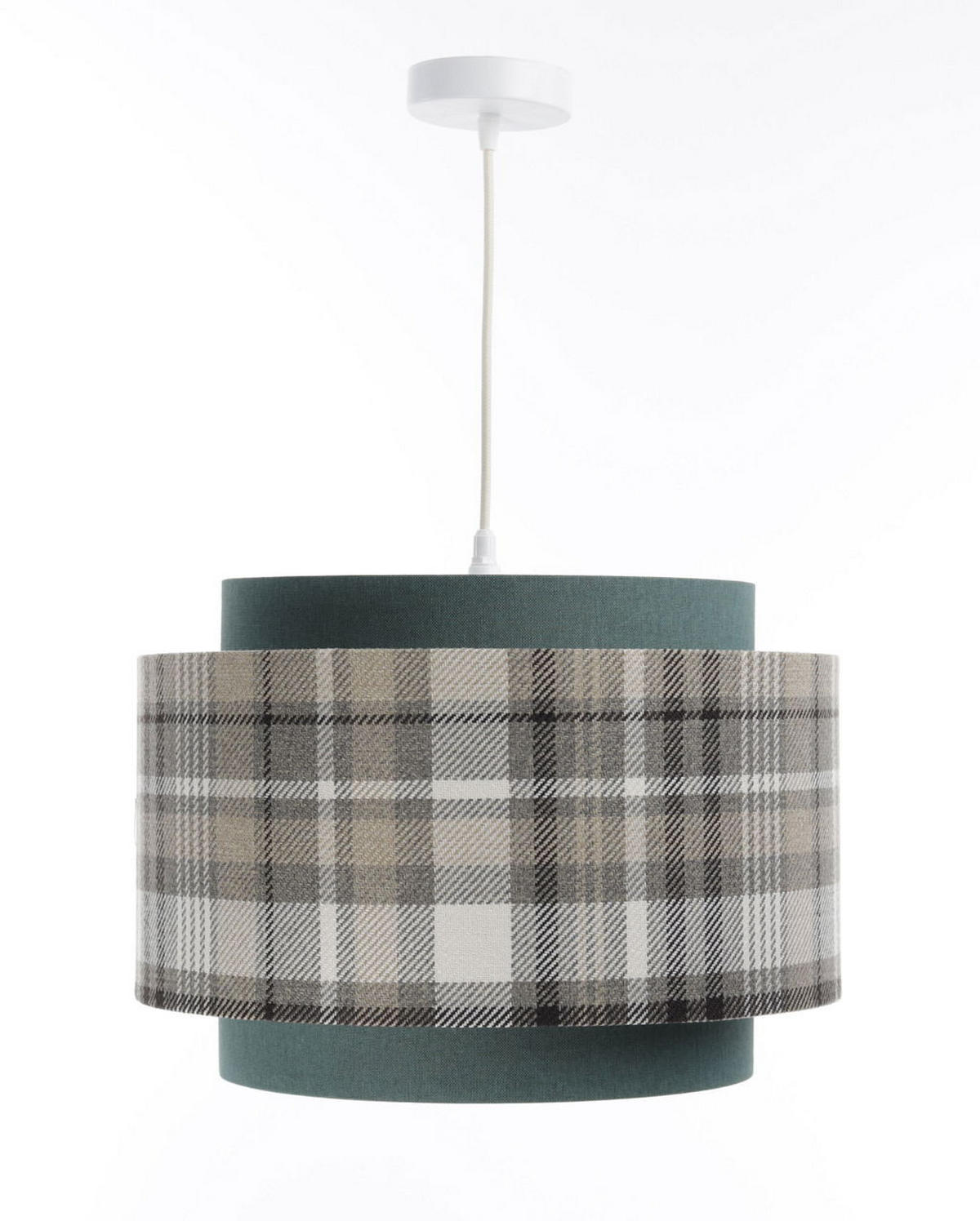 HÄNGELEUCHTE Türkis 40/28 cm - Türkis, Kunststoff (40/1.5/28cm) - ONZENO