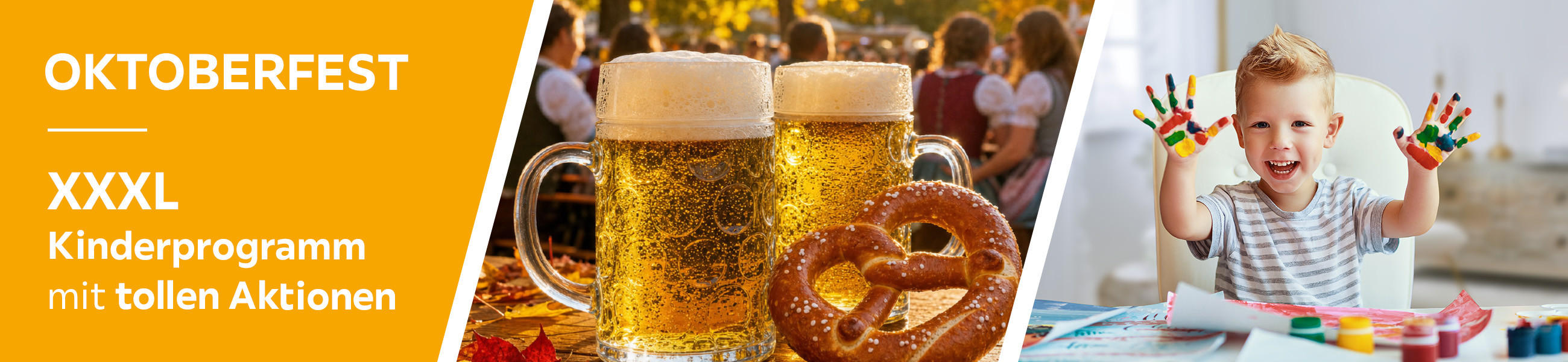 OKTOBERFEST XXXL Kinderprogramm mit tollen Aktionen!