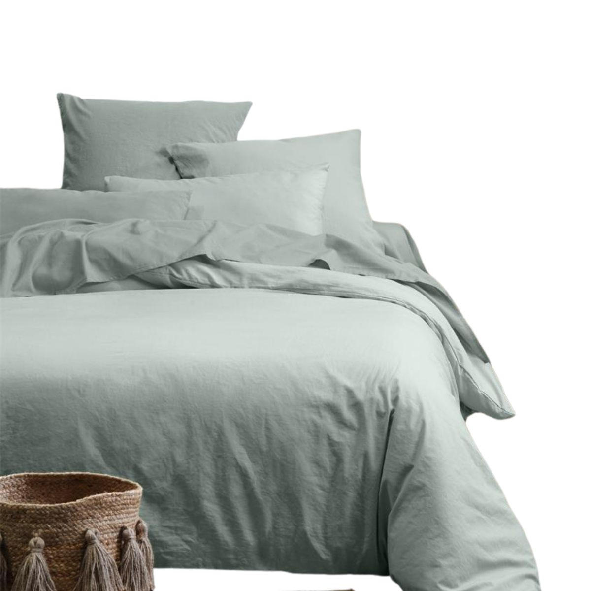 BETTBEZUG Horizon 240/220 cm - Grau, Naturmaterialien (220/240cm)