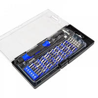 SCHRAUBENDREHER-SET-DIY,58-IN-1 Schraubendreher-Set - Blau, Metall (19.4/10/2.6cm) - LIBRATON