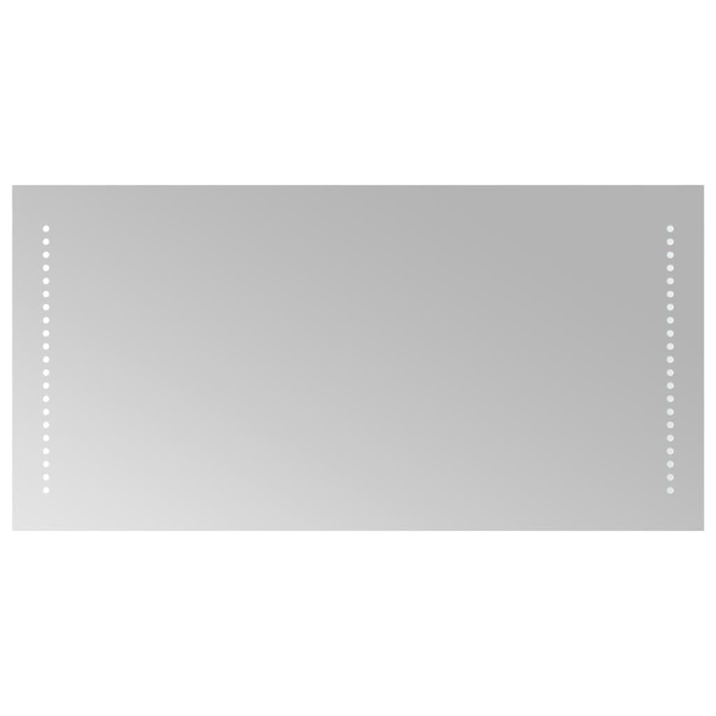 LED-BADSPIEGEL 40x80 cm - Transparent, Glas (40/19/80cm) - furnicato