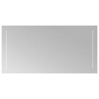 LED-BADSPIEGEL 40x80 cm - Transparent, Glas (40/19/80cm) - furnicato