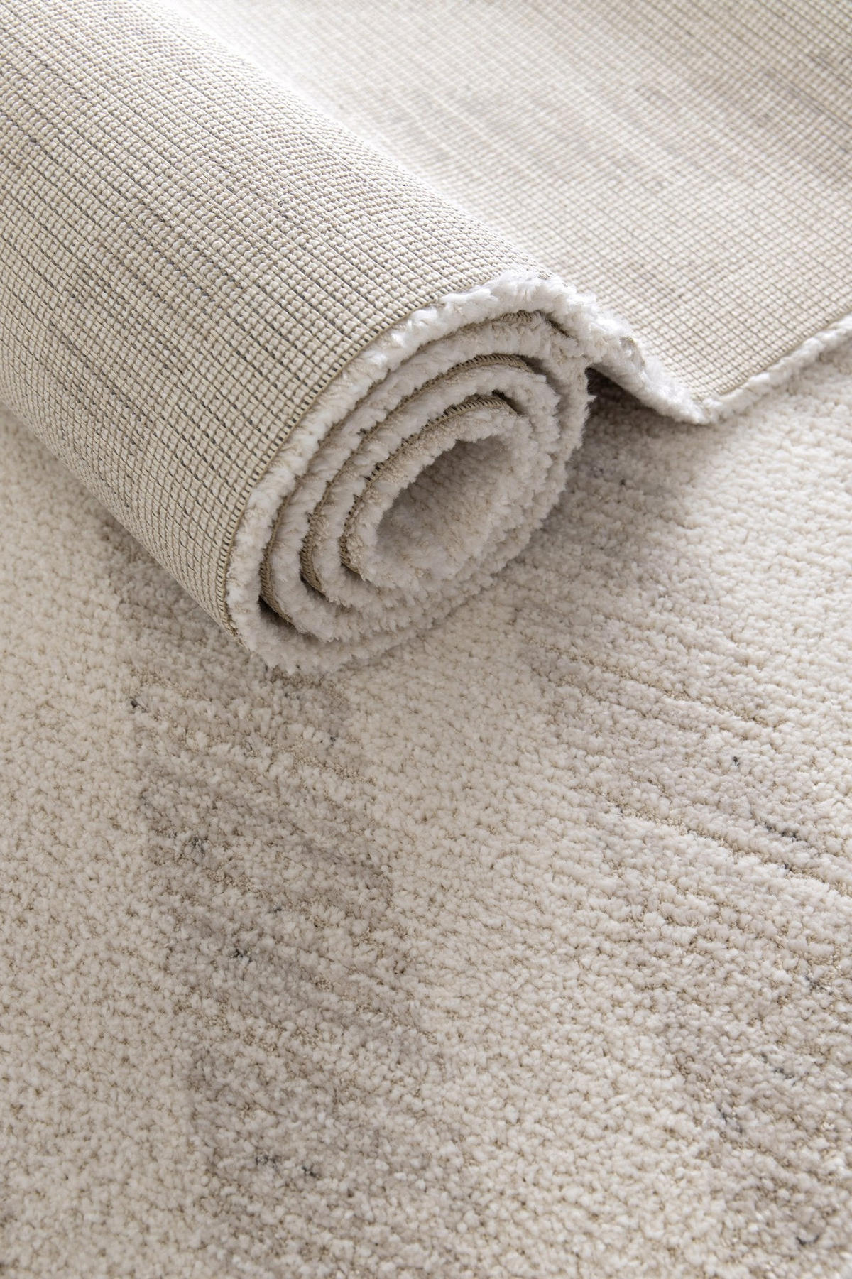 TEPPICH ultraweich skandinavischer Stil beige - Beige, Textil (120/170cm) - AFK Living