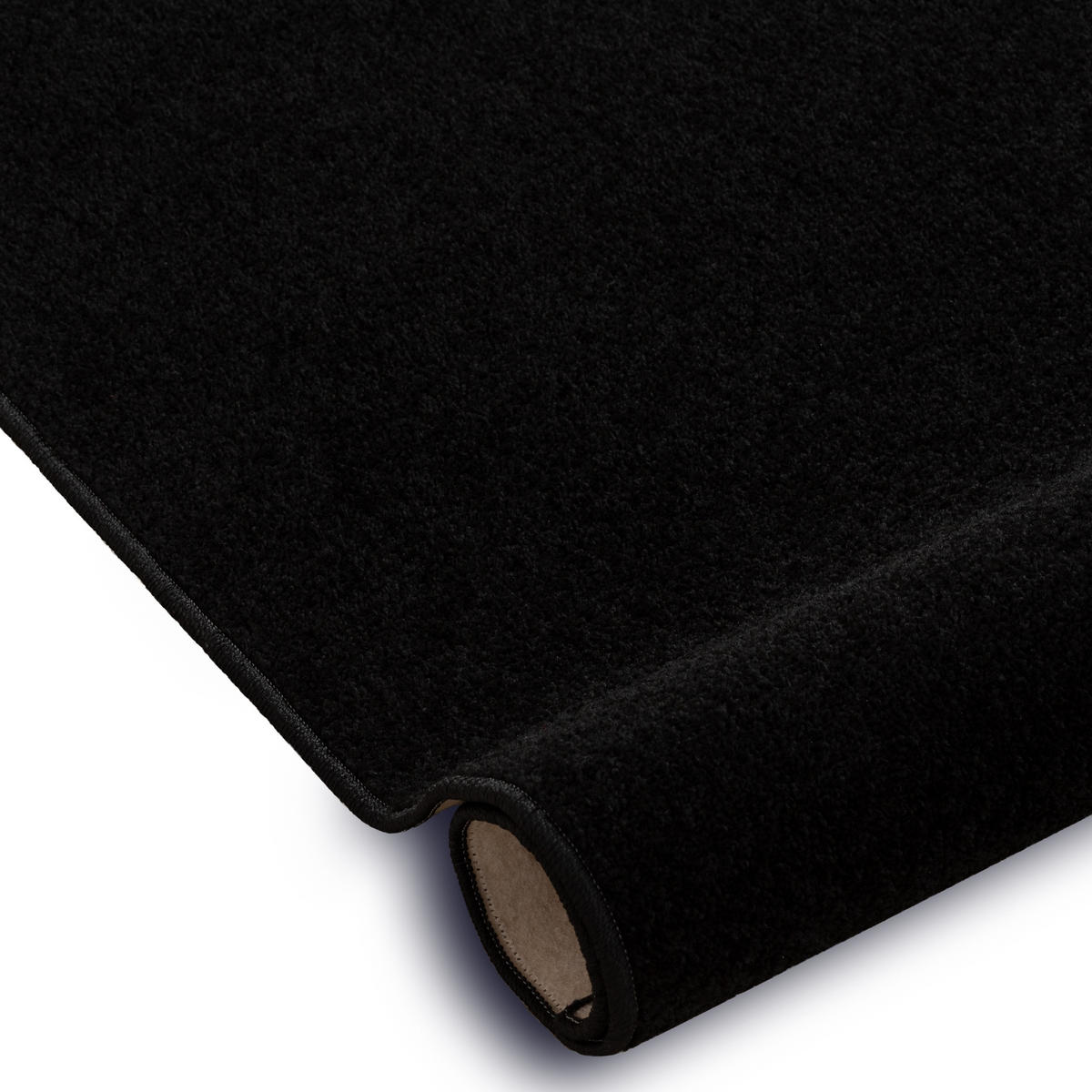 MATTA - Vägg till väggTRENDY 159 svart 200/250 cm - Svart, Textil (200/250cm) - rugsX