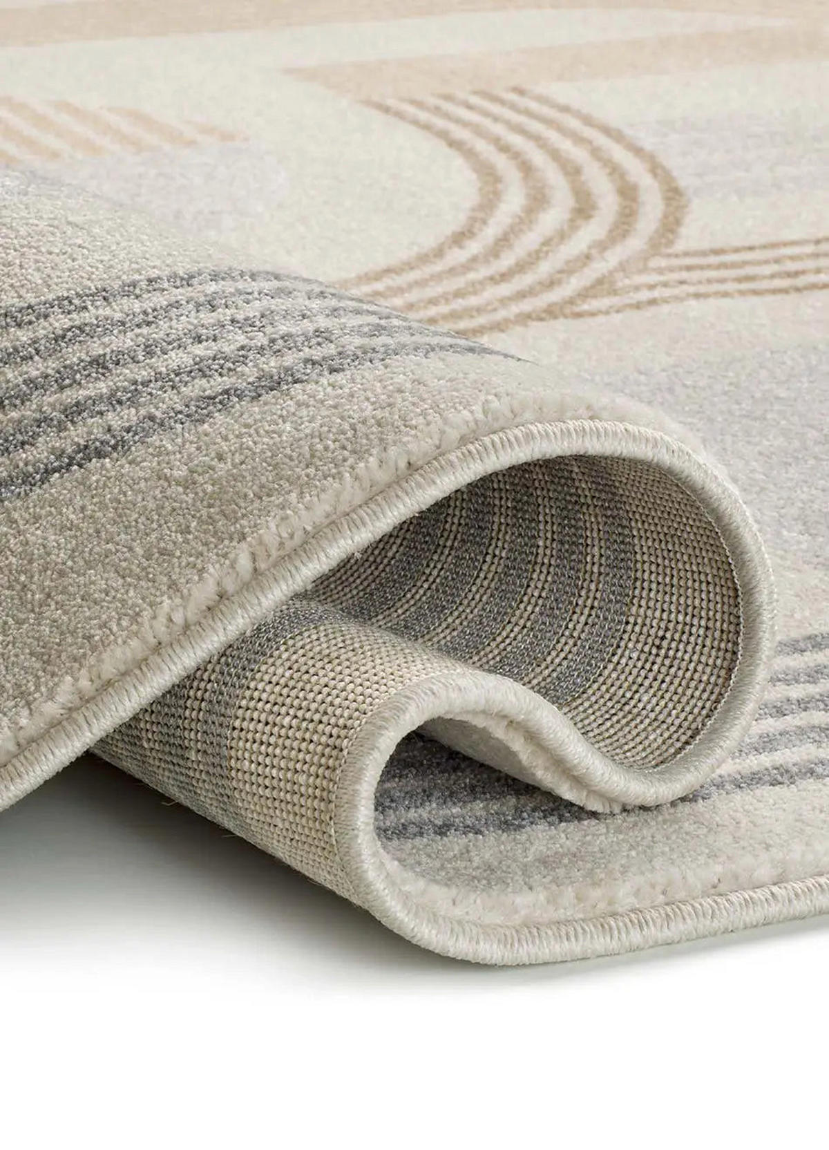 KURZFLORTEPPICH Beige / Mehrfarbig Astra 160/230 cm - Beige/Multicolor, Naturmaterialien/Textil (160/230cm) - Atticgo