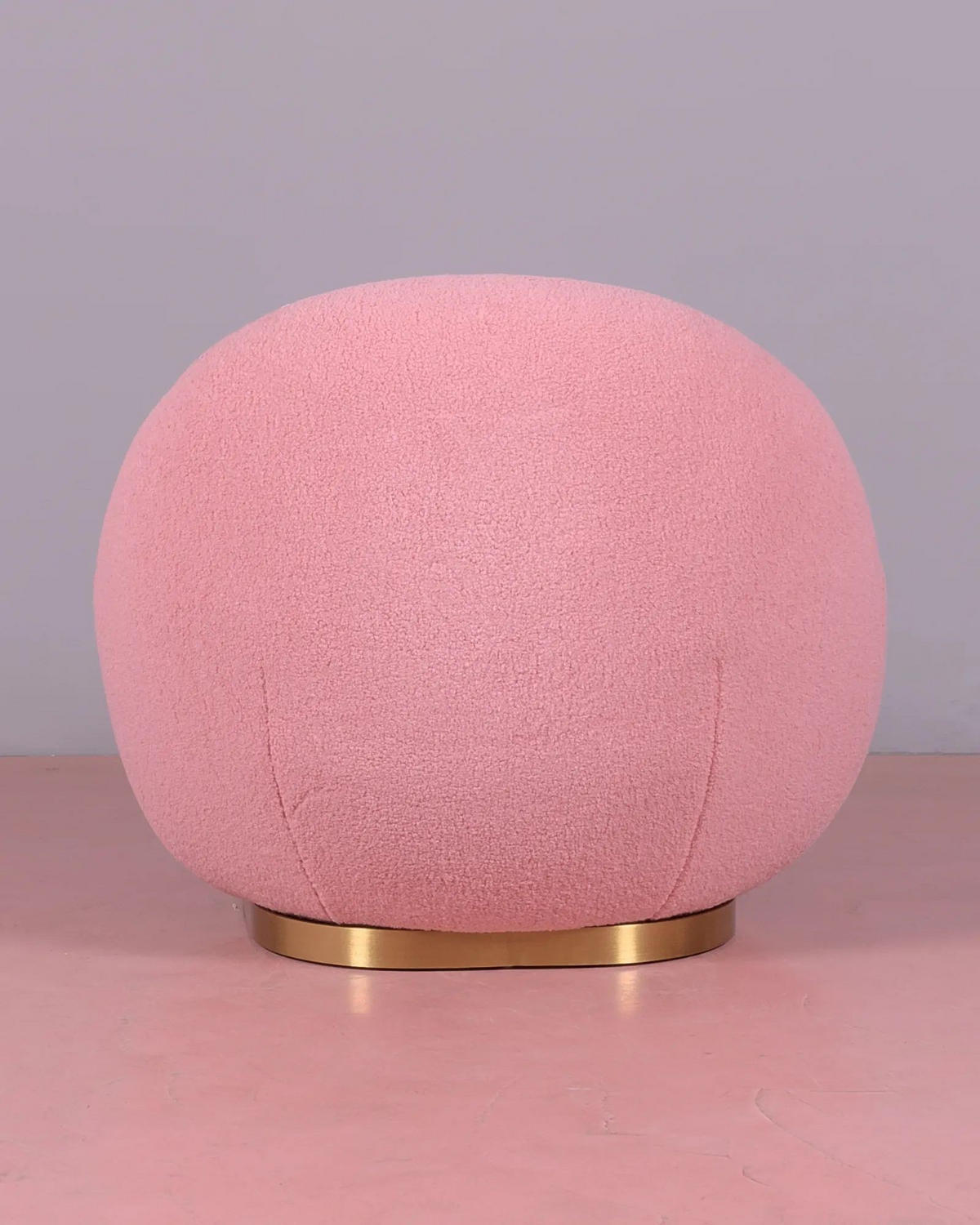 DREHSESSEL Baumwolle Pink - Pink, Textil (81/72/88cm) - Nest Dream