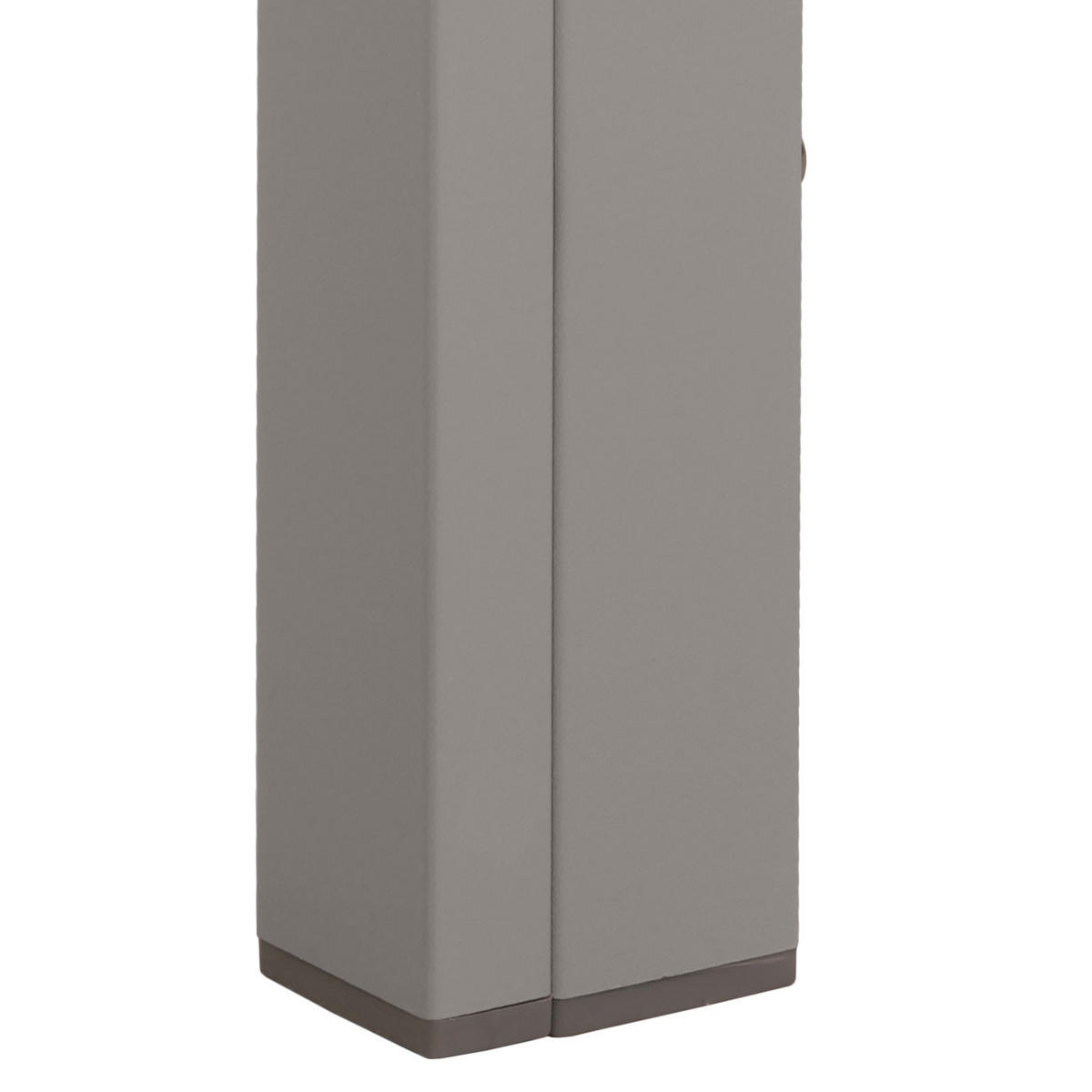 ALU-ESSTISCH rechteck Hellgrau - Hellgrau, Metall (80/180/73cm) - MCW