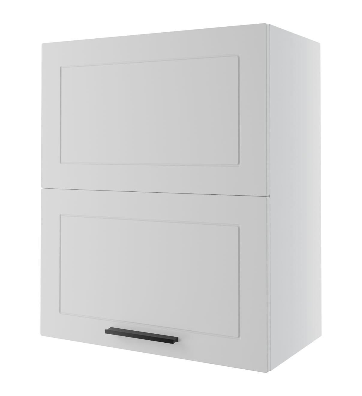KÜCHENHÄNGESCHRANK Kvantum W8B/60 Weiß Matt / Weiß Matt 60 / 32,5 / 72cm - Weiß, Holz/Holzwerkstoff (60/72/32.5cm) - Feldmann-Wohnen