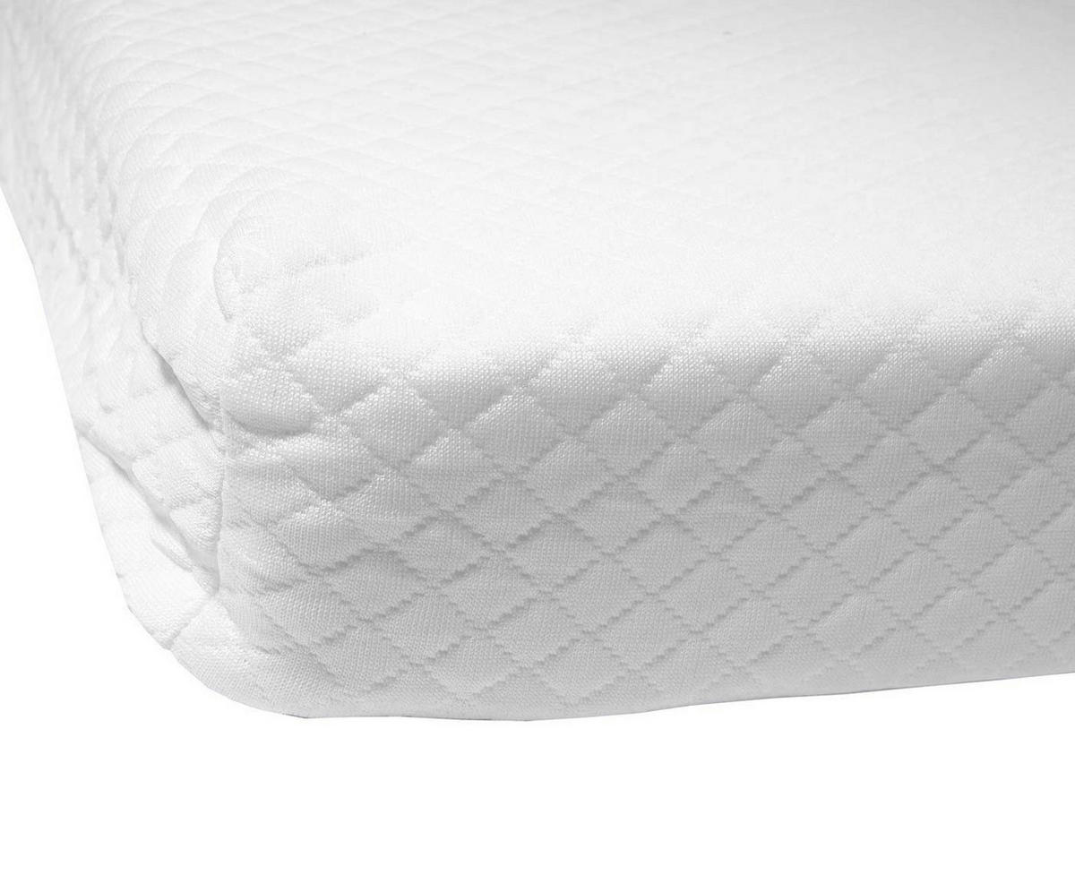 MEMORYFOAM-MATRATZENTOPPER 6CM Weiß - Weiß, Textil (200/90/6cm) - MCW