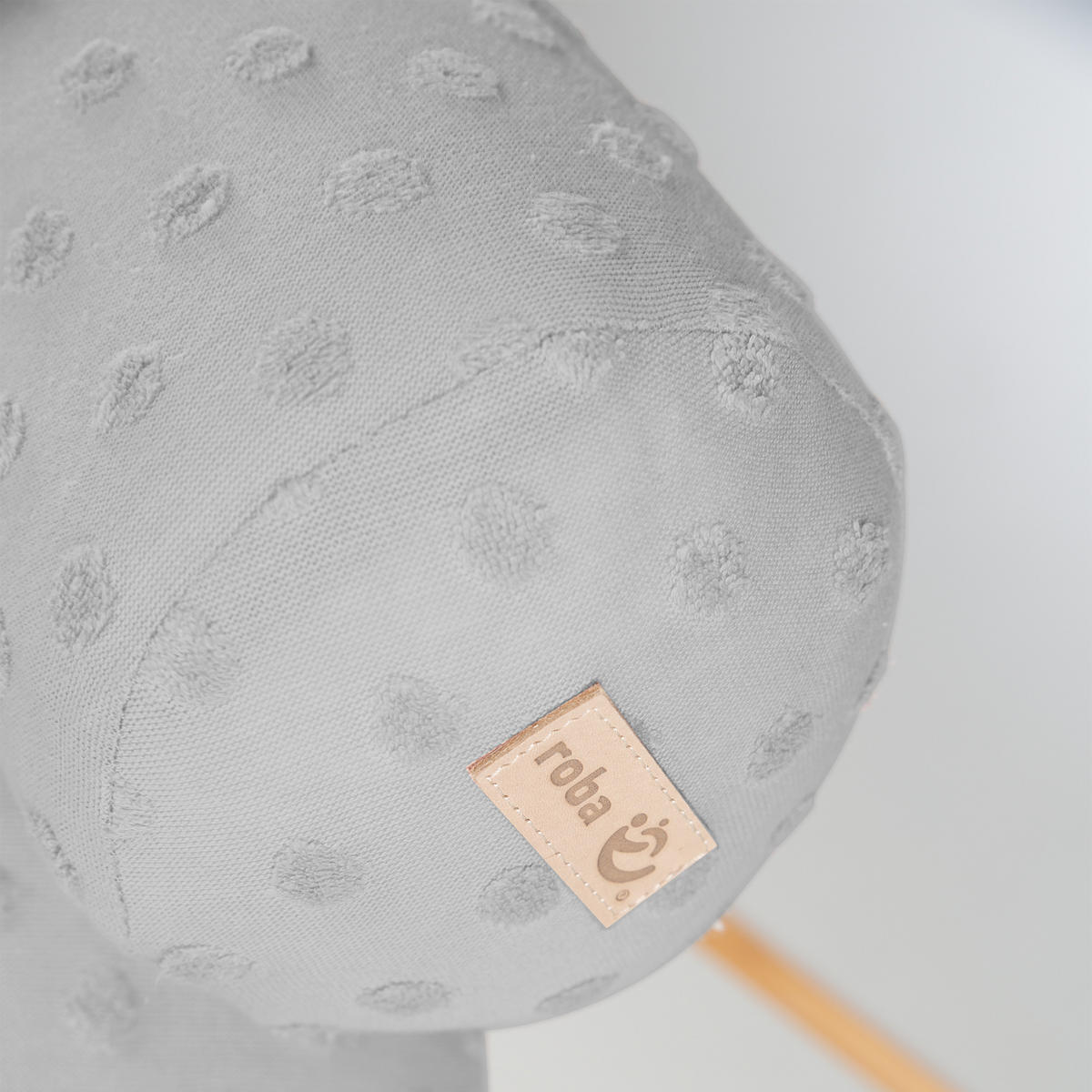 BETTSCHLANGE Lil Planet grau - Hellgrau, Textil (170/12cm) - Roba
