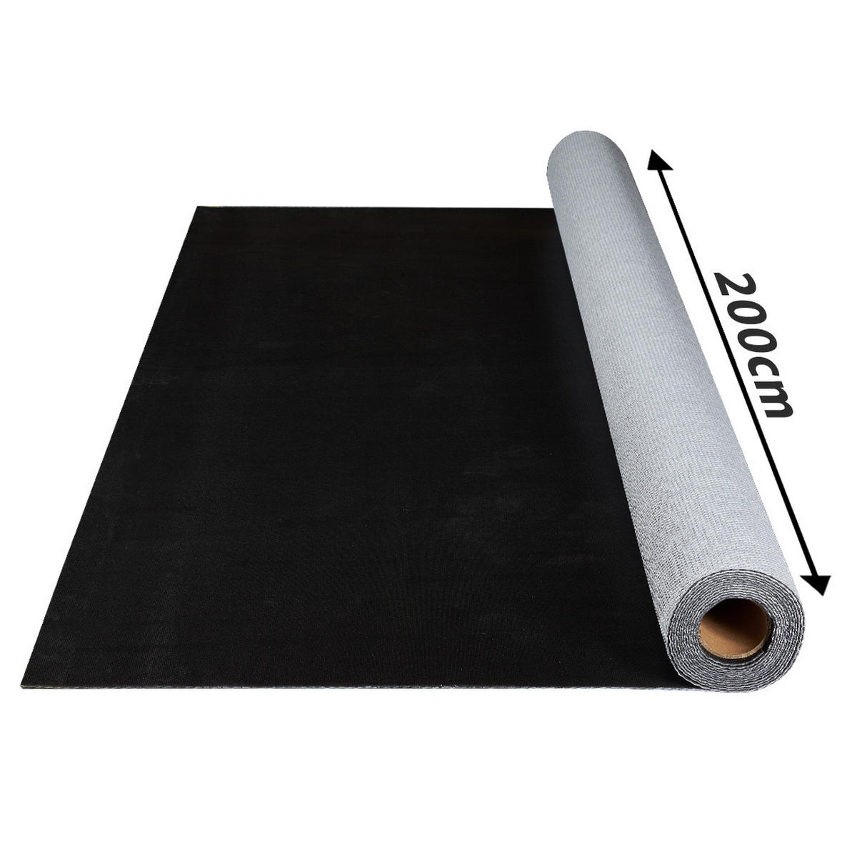VINYLBODEN, Vinylboden Rolle, Premium Grau 200X350 cm - Grau, Kunststoff (350/200/2.8cm) - STORESDECO