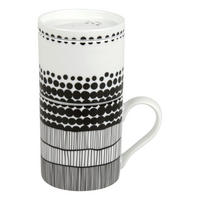 KAFFEEBECHER For One Feel The Moment, 4-tlg. - Naturfarben, Keramik (0.33L) - Könitz