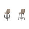 BARSTUHL Rib Beige 51/45/99 cm 2er-Set - Beige, Textil (45/99/51cm) - Hoyz Collection