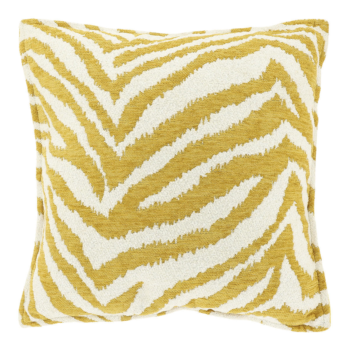 DEKOKISSEN Rowan Gelb 45/45/8 cm - Gelb, Textil (45/45cm) - Unique Living