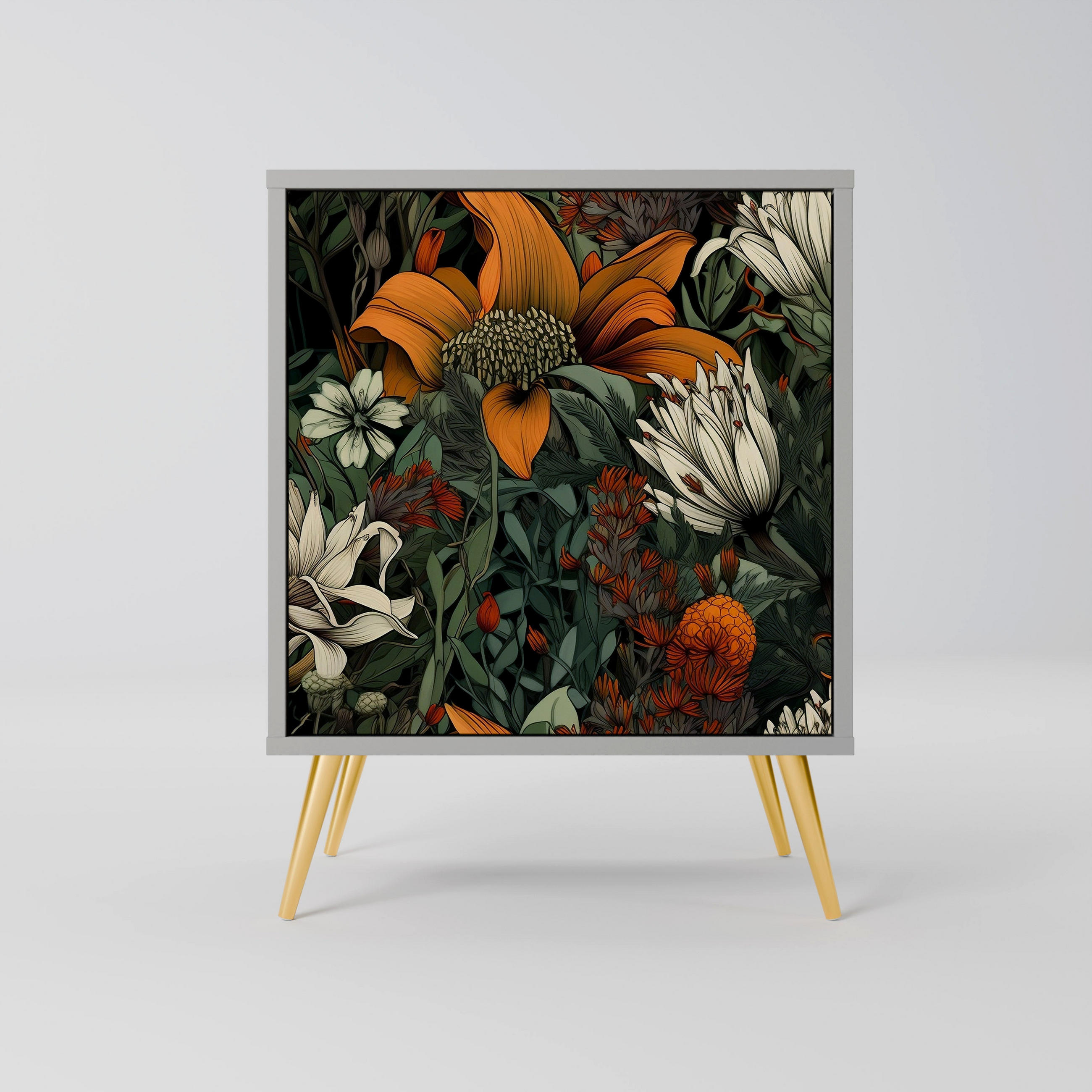 SpaceRebels Sideboard Grau 57.5x75.5x42 cm