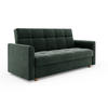 SOFA LENTO mit Schlaffunktion ITAKA 27 mit Stauraum - Grau, Textil (87/95/216cm) - Bedante