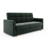 SOFA LENTO mit Schlaffunktion ITAKA 27 mit Stauraum - Grau, Textil (87/95/216cm) - Bedante