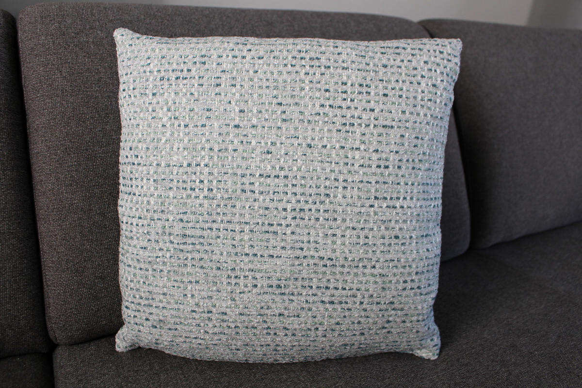 KISSENHÜLLE Vendetta mint - Mintgrün, Textil (60/60cm) - Magma Heimtexx