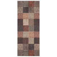 KÜCHENLÄUFER TEPPICH TRENDY KARO - Braun, Textil (45/145cm) - Pergamon