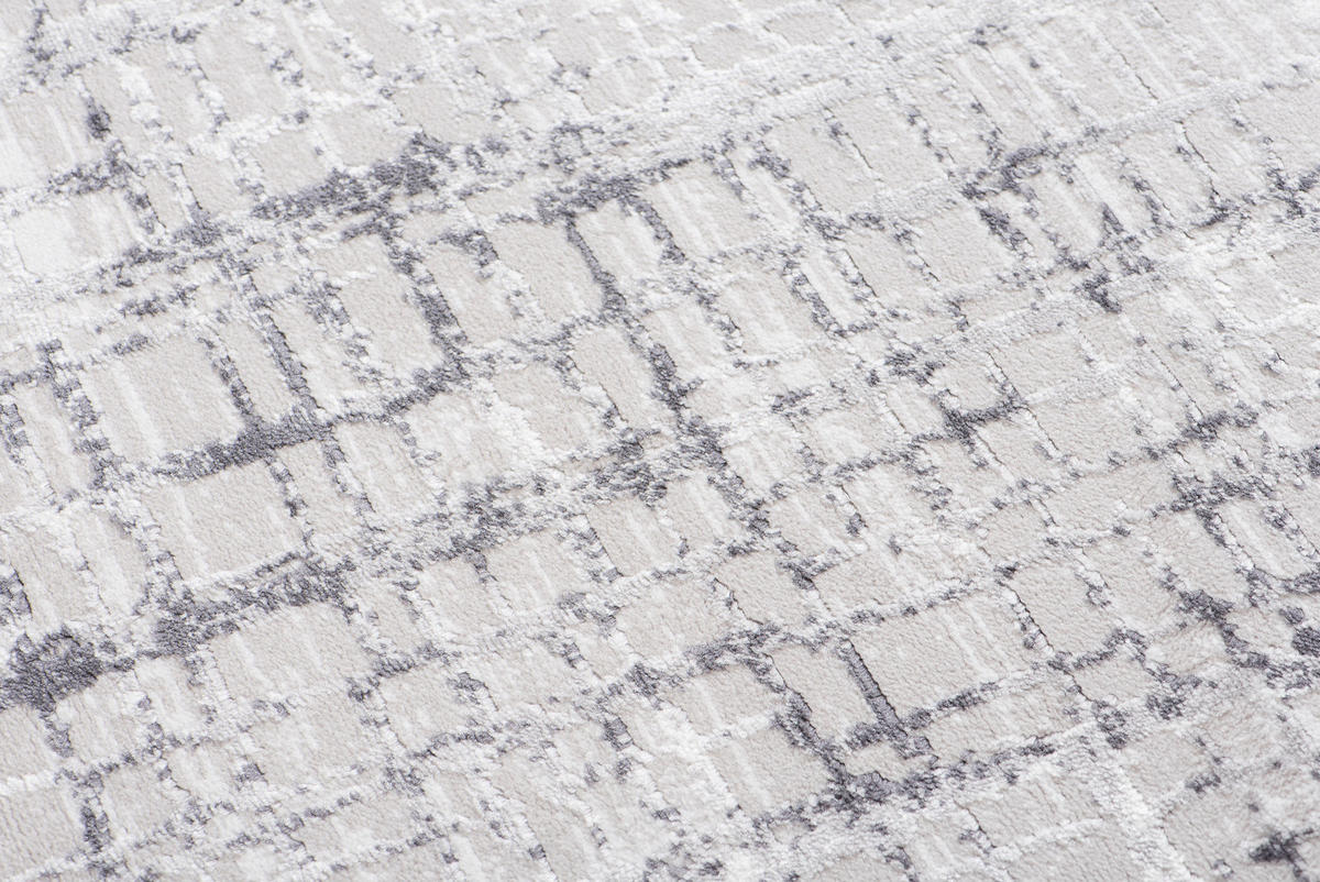 TEPPICH SKY Hellgrau 80/150 cm - Hellgrau, Textil (80/150cm) - Tapiso