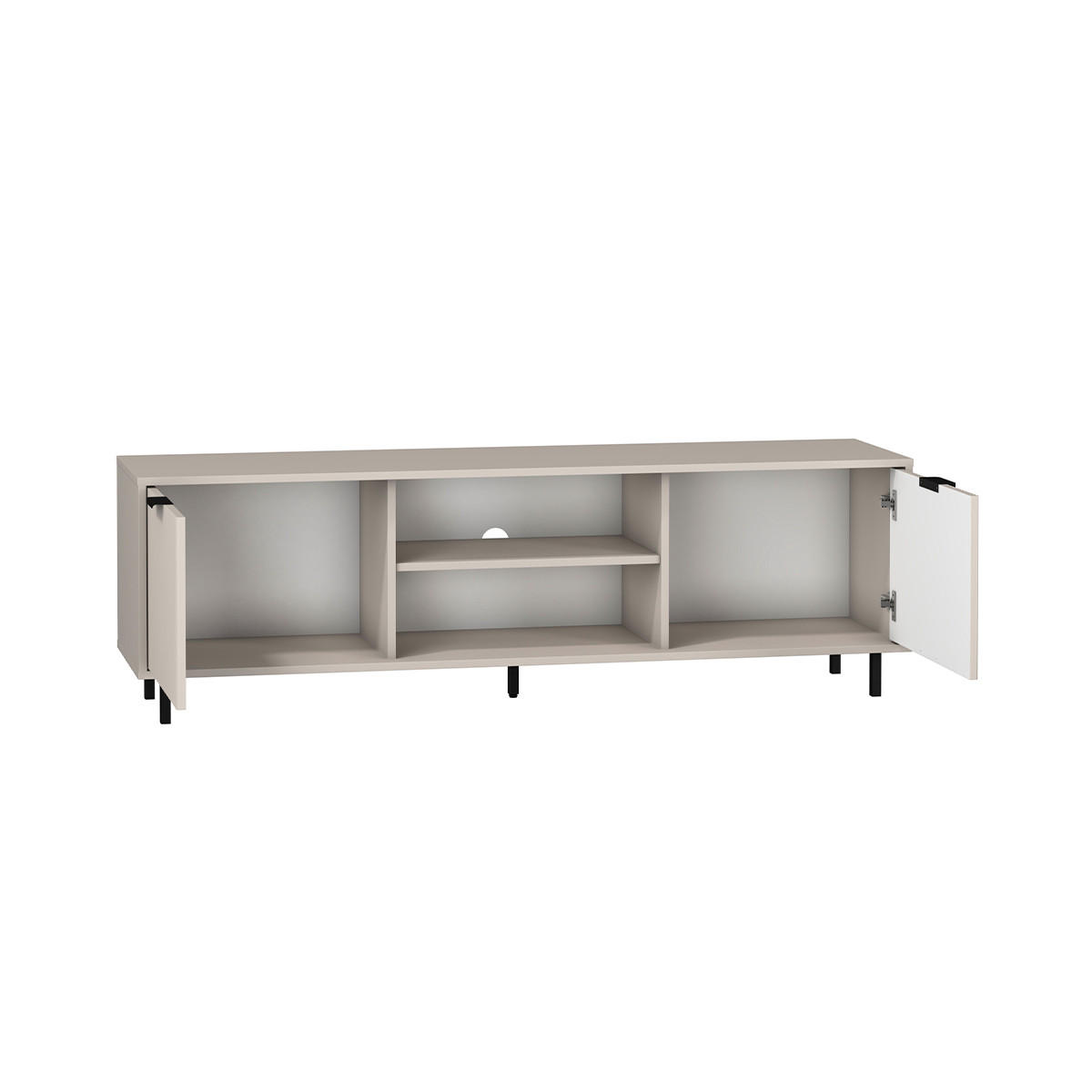 TV-MÖBEL Soly Kaschmir - Beige, Holzwerkstoff (160/50/40cm) - Petits-meubles
