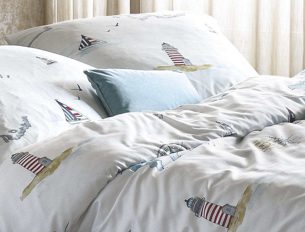 BETTWÄSCHE EASY 8405 - Blau, Textil (155/220cm) - Irisette