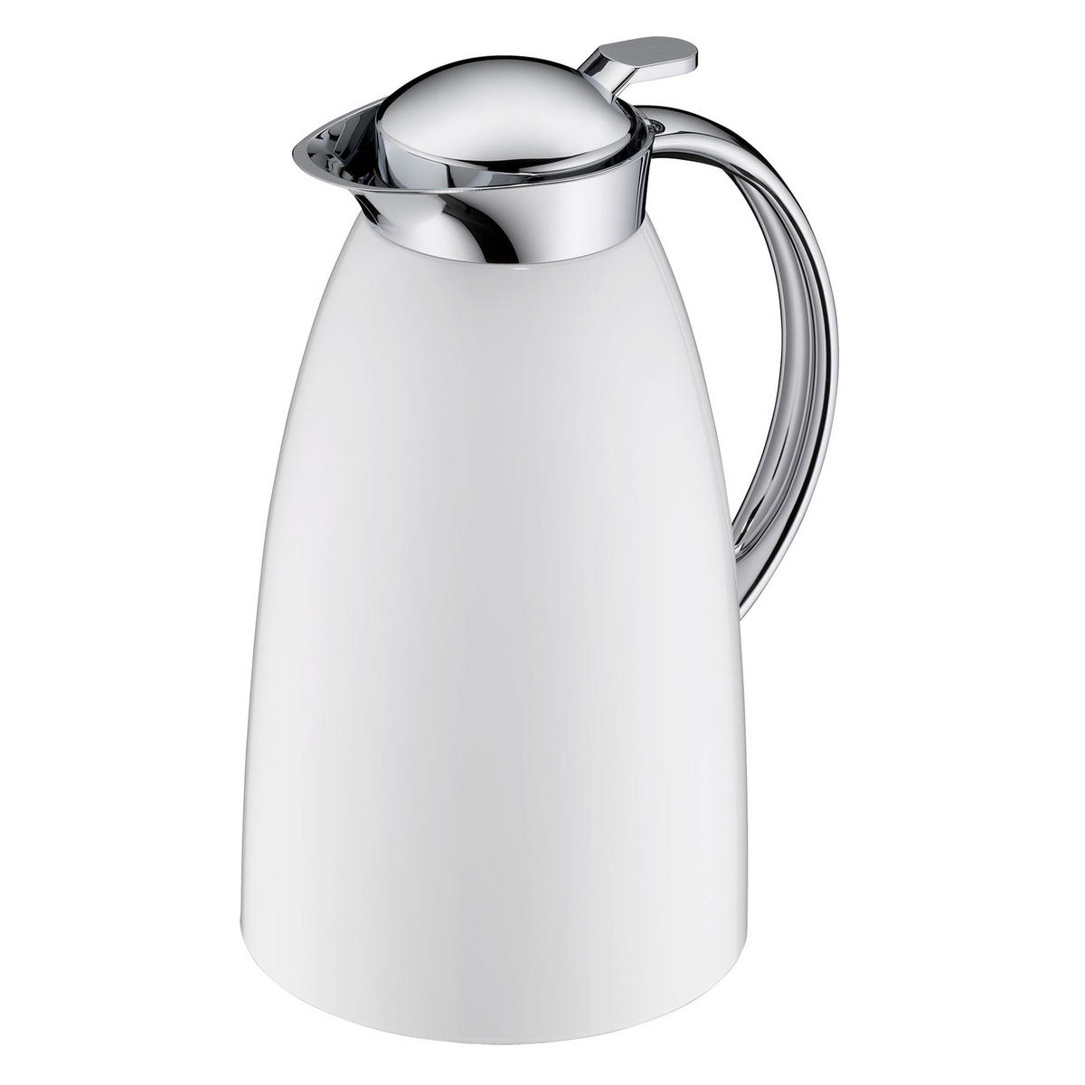 ISOLIERKANNE GUSTO coconut white polished 1 L - Weiß, Metall (1L) - Alfi