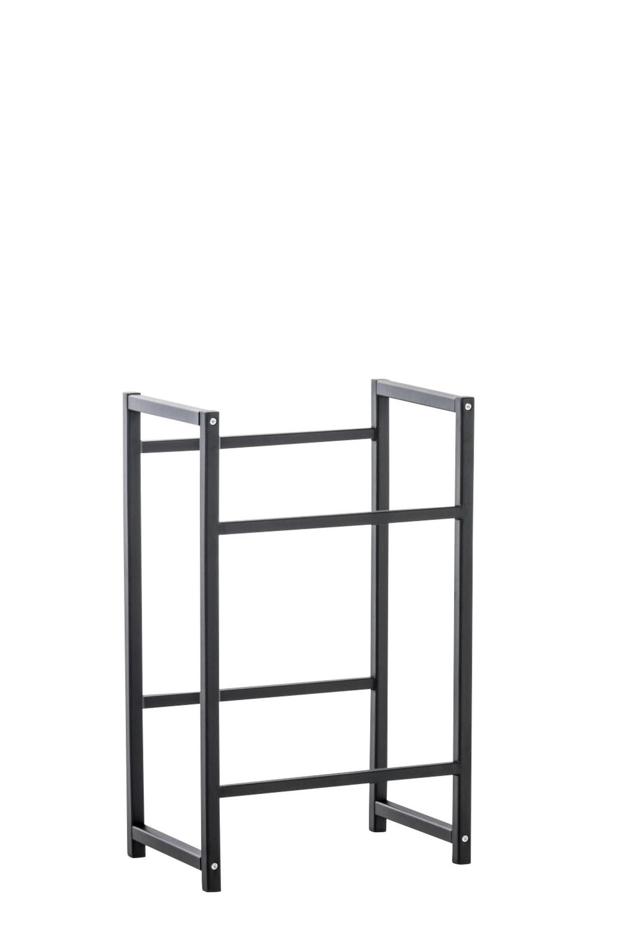 GETRÄNKESKISTENSTÄNDER Lenny - 2er Set - schwarz - Schwarz, Metall (47/31/75cm) - TPFLiving