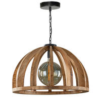 HÄNGELEUCHTE Mango Braun 62/62/150 cm - Braun, Holz (62/62/150cm) - Hoyz Collection